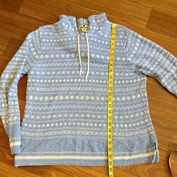 Woolrich Blue Hooded Sweater - Picture 8 of 8